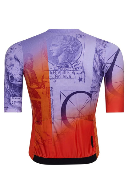 Giordana Women's La Posta Urto Full Zipper Short Sleeve Cycling Jersey