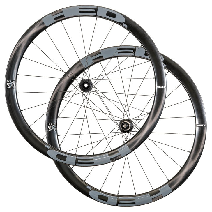 HED Vanquish V45 Carbon Aero Disc Bicycle Wheelset