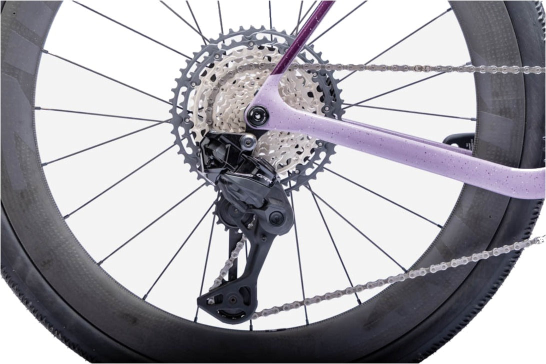 Ventum GS1 Carbon GRX Di2 12 Speed Disc Gravel Bike - Lilac Splatter