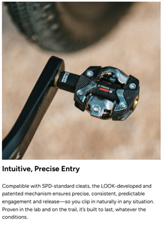 Look X-Track Dual Sided Clipless Mountain Bike Pedal