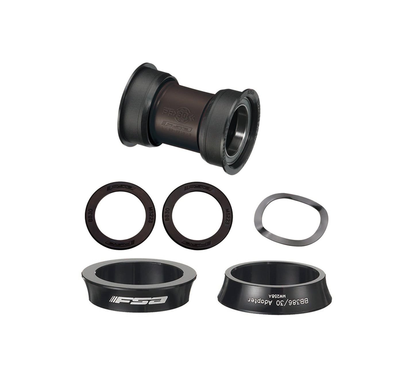FSA PF30 to EVO Steel Bottom Bracket Kit