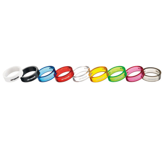 FSA Polycarbonate Headset Spacers 10mm (10 Pack)