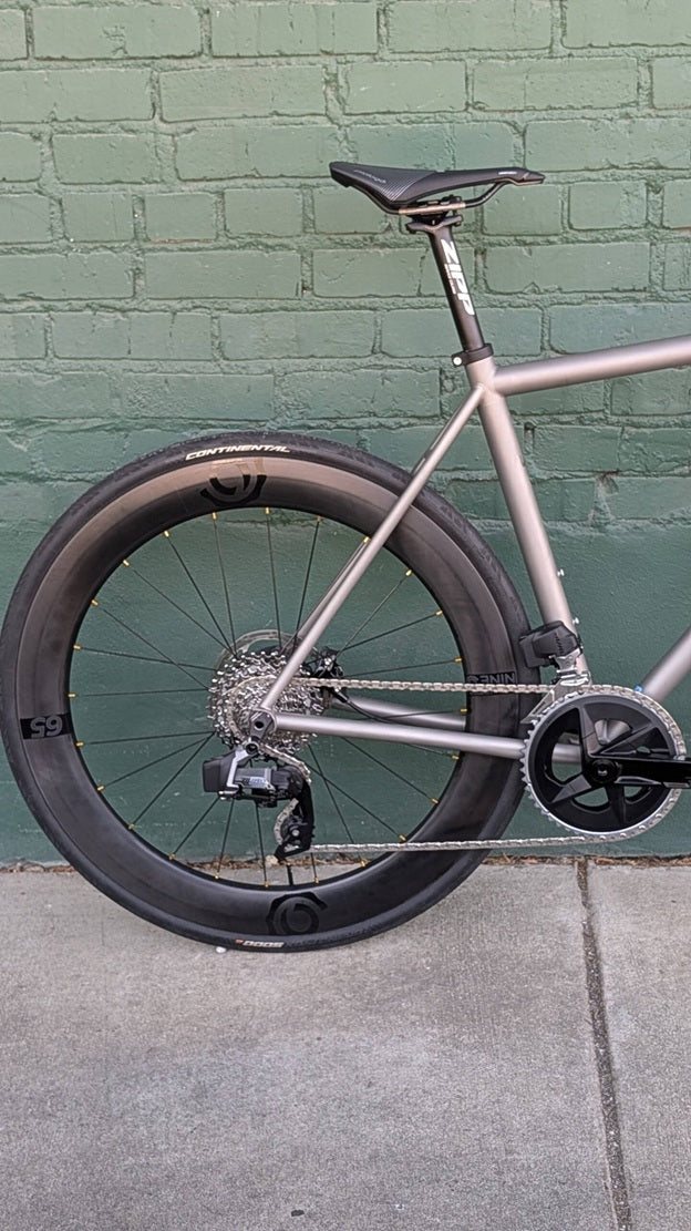 Moots VaMoots 33 Titanium Rival AXS 12 Speed Road Bike- Size 52cm
