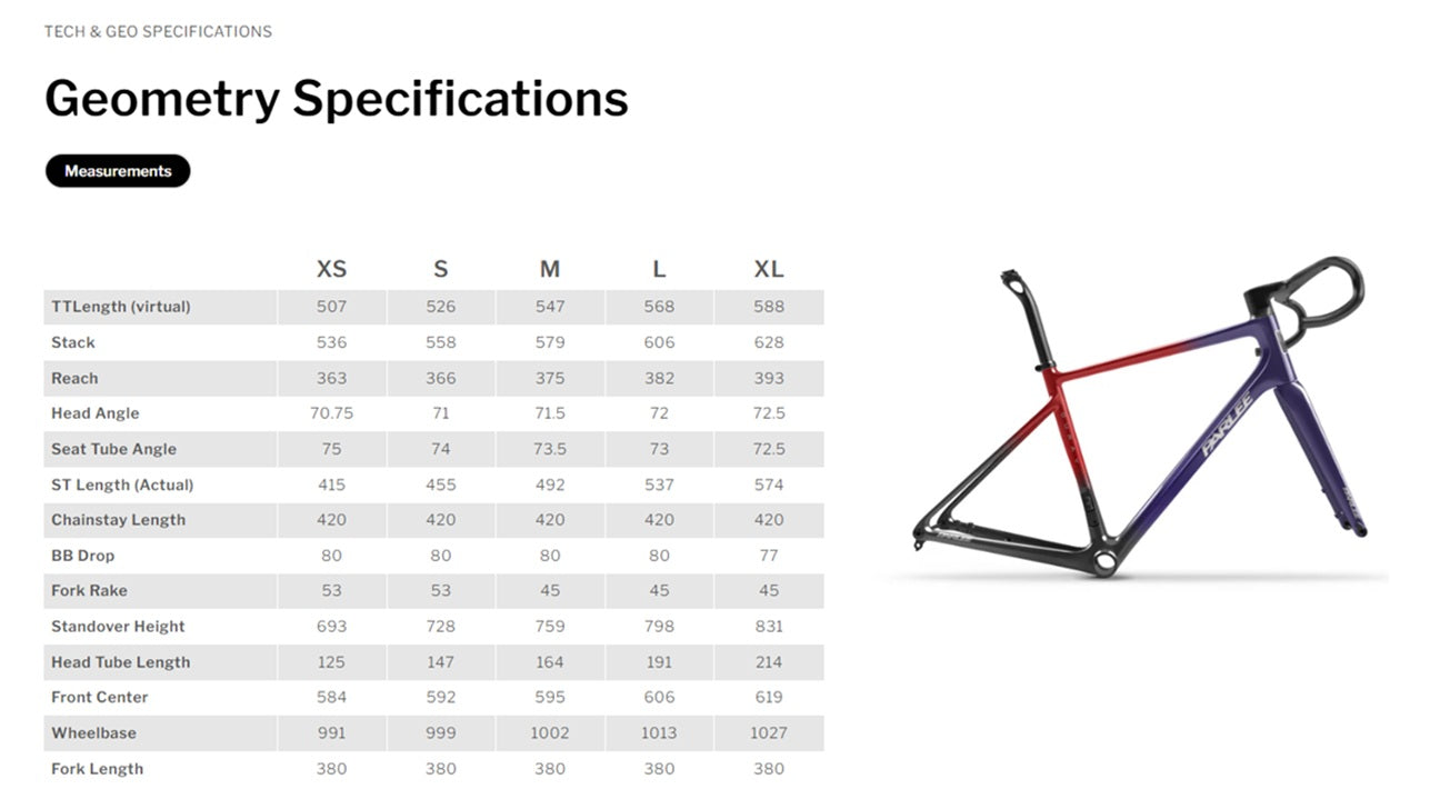 Parlee Ouray Tier Four Carbon Shimano Ultegra Di2 Road Bike