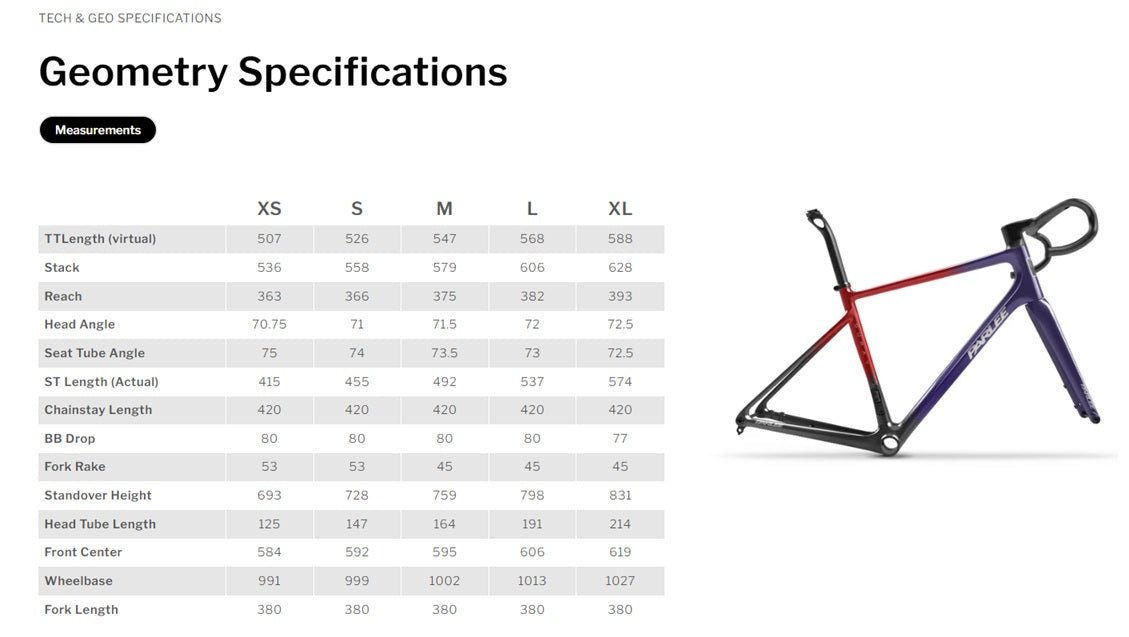 Parlee Ouray Tier Six Carbon Sram Rival Road Bike