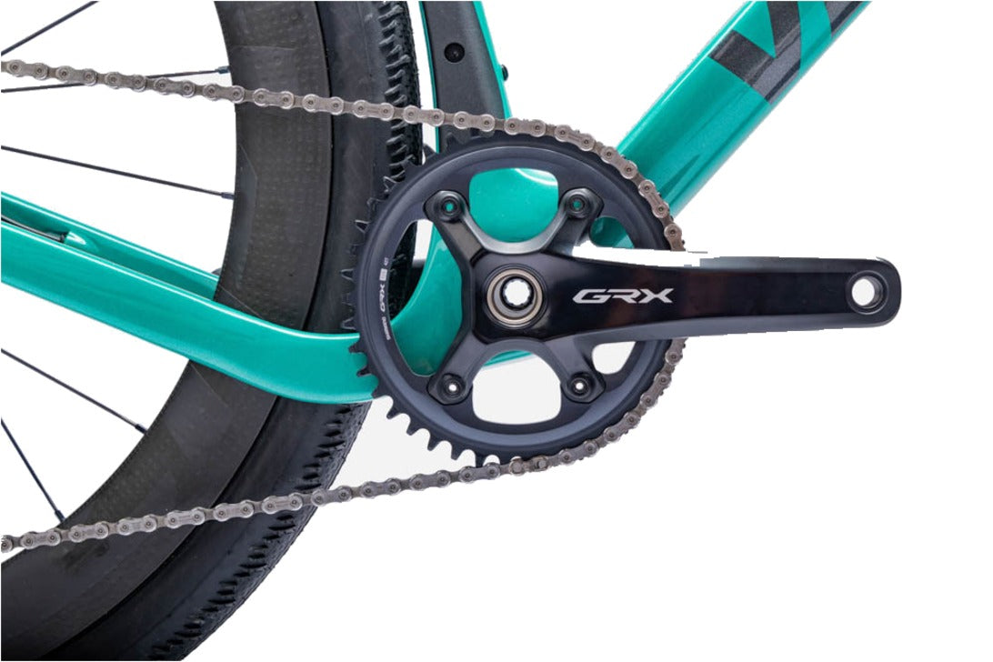 Ventum GS1 Carbon GRX Di2 12 Speed Disc Gravel Bike - Racing Green