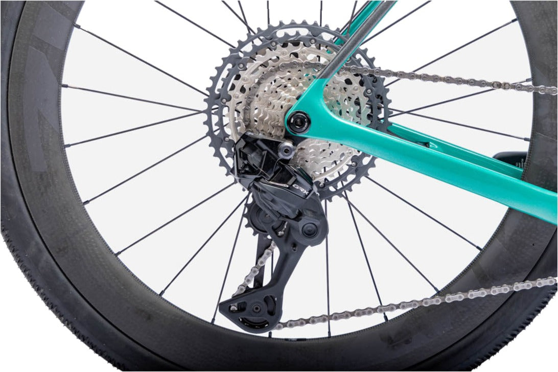 Ventum GS1 Carbon GRX Di2 12 Speed Disc Gravel Bike - Racing Green