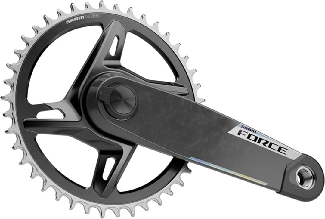 Sram Force AXS 1x XPLR 12/13-Speed Crankset - 42T - Sram Dub Spindle Interface