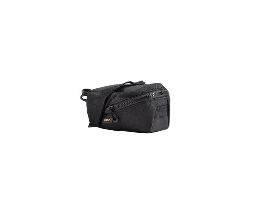 Trek Saddle Medium Black Bag on white background