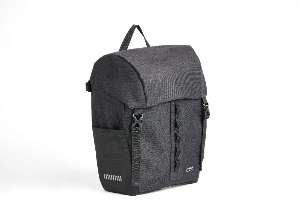 Trek Single MIK Studs Pannier Black Bag on white background