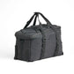 Trek Trunk Hook and Loop Black Bag on white background