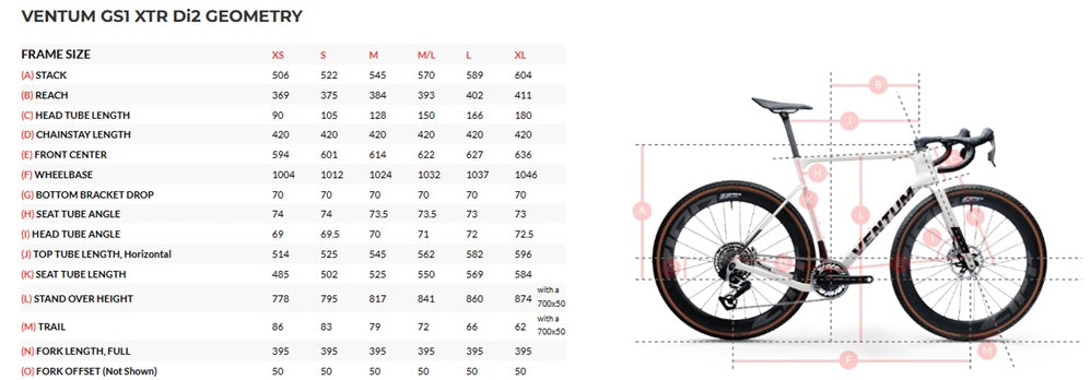 Ventum GS1 Carbon XTR Di2 12 Speed Disc Gravel Bike