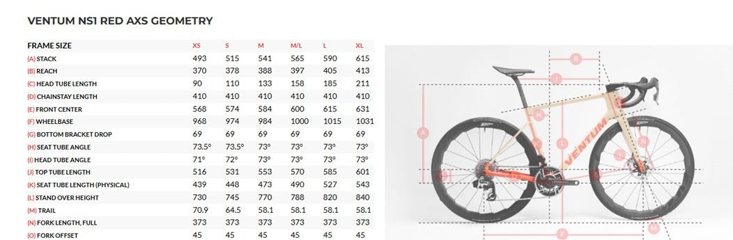 Ventum NS1 Carbon SRAM Red 12 Speed Disc Road Bike