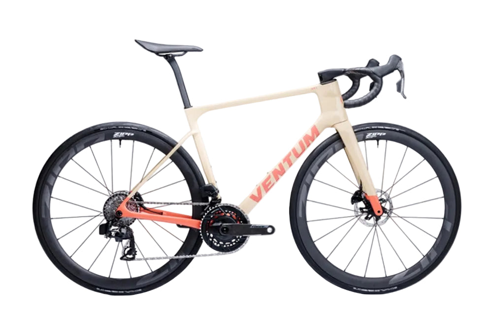 ventum ns1 v3 carbon force axs 12 speed road bike limoncello