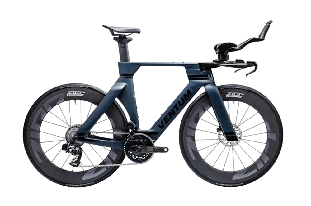 ventum tempus carbon force axs 12 speed triathlon bike shadow right side view 