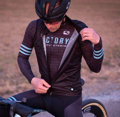 Victory Bicycle Studio + Giordana FR-C Long Sleeve Cycling Jersey