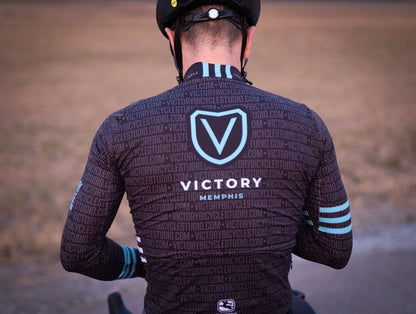 Victory Bicycle Studio + Giordana FR-C Long Sleeve Cycling Jersey