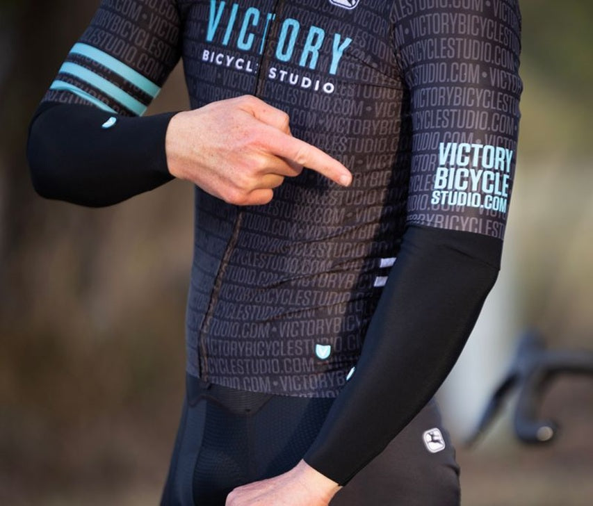 Victory Bicycle Studio + Giordana Arm Warmers