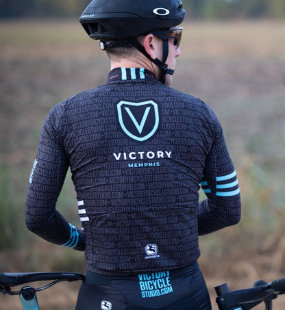 Victory Bicycle Studio + Giordana FR-C Long Sleeve Cycling Jersey