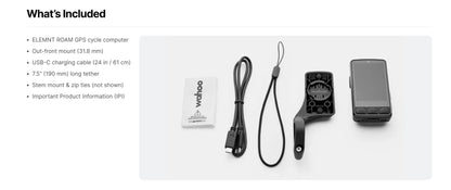 Wahoo Elemnt Roam 3 GPS Bike Computer